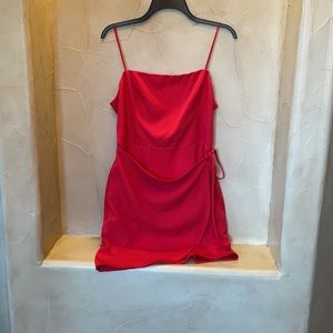 Blue Blush Red Dress Size Large